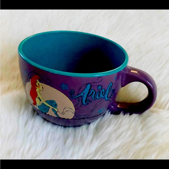 Disney Princess Little Mermaid Ariel Moonlight Ceramic Soup Mug, 24 Ounces - Picture 2 of 2